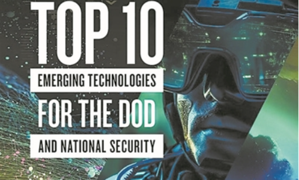 The media has listed 10 emerging defense technologies.