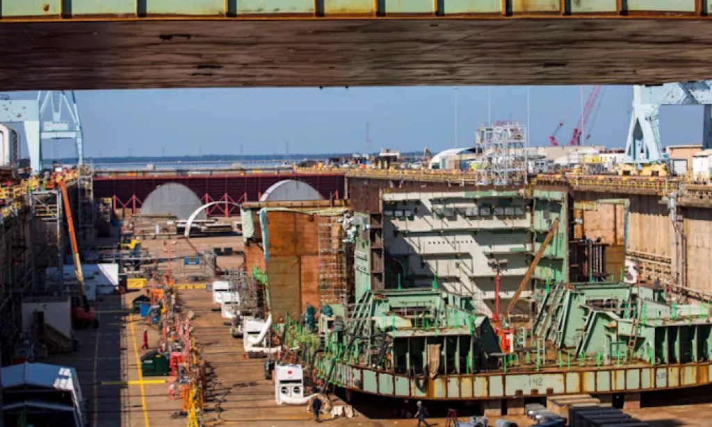 Navy secretary says it's hard to get workers to want to build warships if they get paid what they might make at Buc-ee's or Amazon