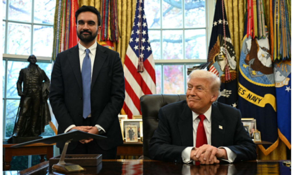 Trump meets with mayor-elect Mamdani at the White House, seeking common ground while respecting differences.