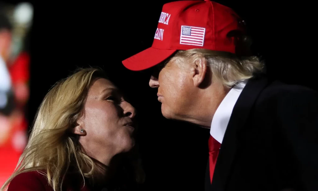 Trump on Marjorie Taylor Greene's resignation: She 'went BAD'