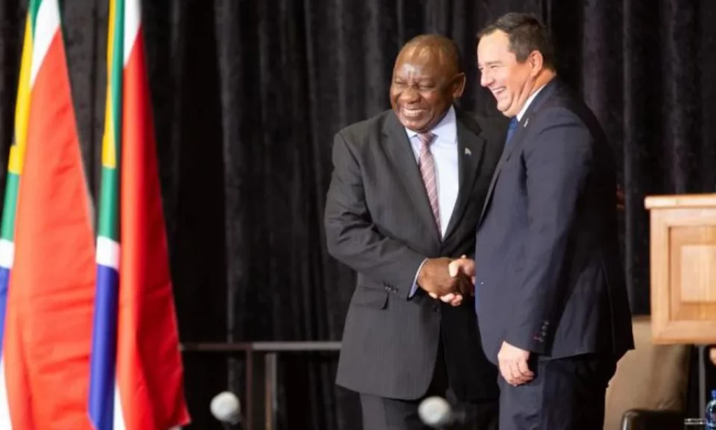 South Africa's political marriage of convenience avoids divorce - just