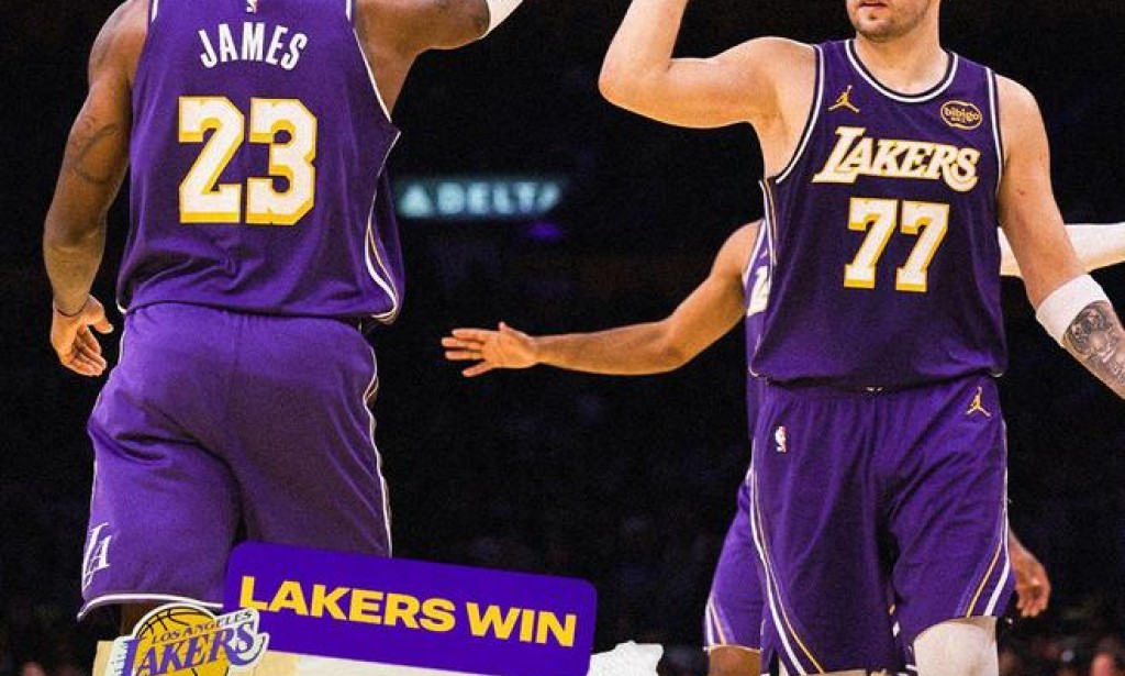 Luka Dončić scores 43 points with 9 rebounds and 13 assists as Lakers sink Clippers for third straight playoff win to advance. LeBron James adds 25 points, 6 rebounds, and 6 assists.