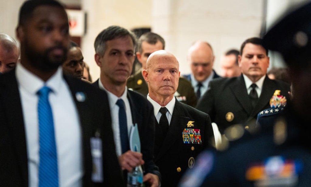 Video shows second strike hit before survivors could flip boat, lawmakers say