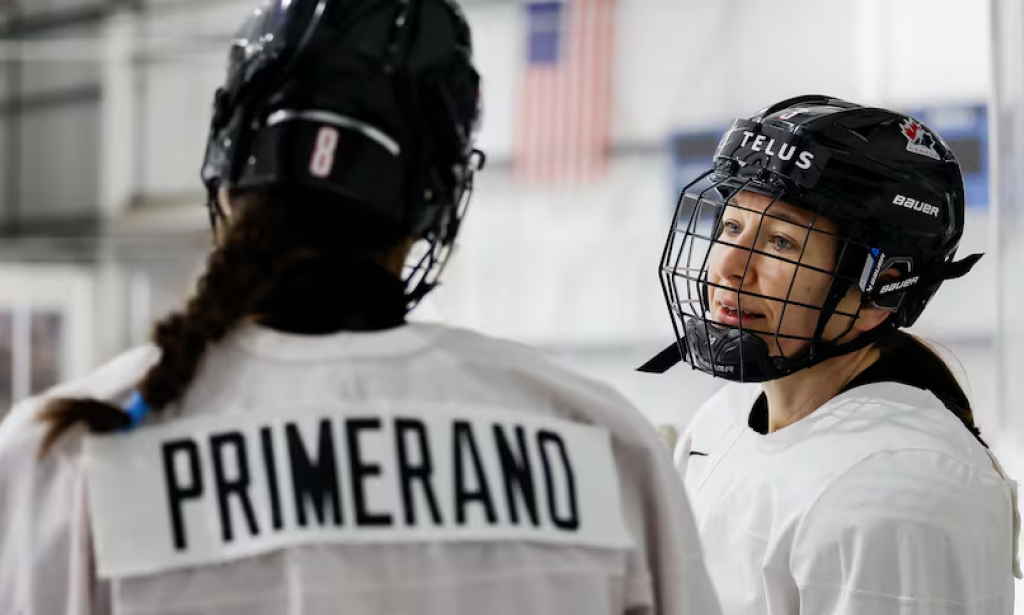 The prospect and the vet: Primerano, Larocque battle for spots on Canada's Olympic blue line