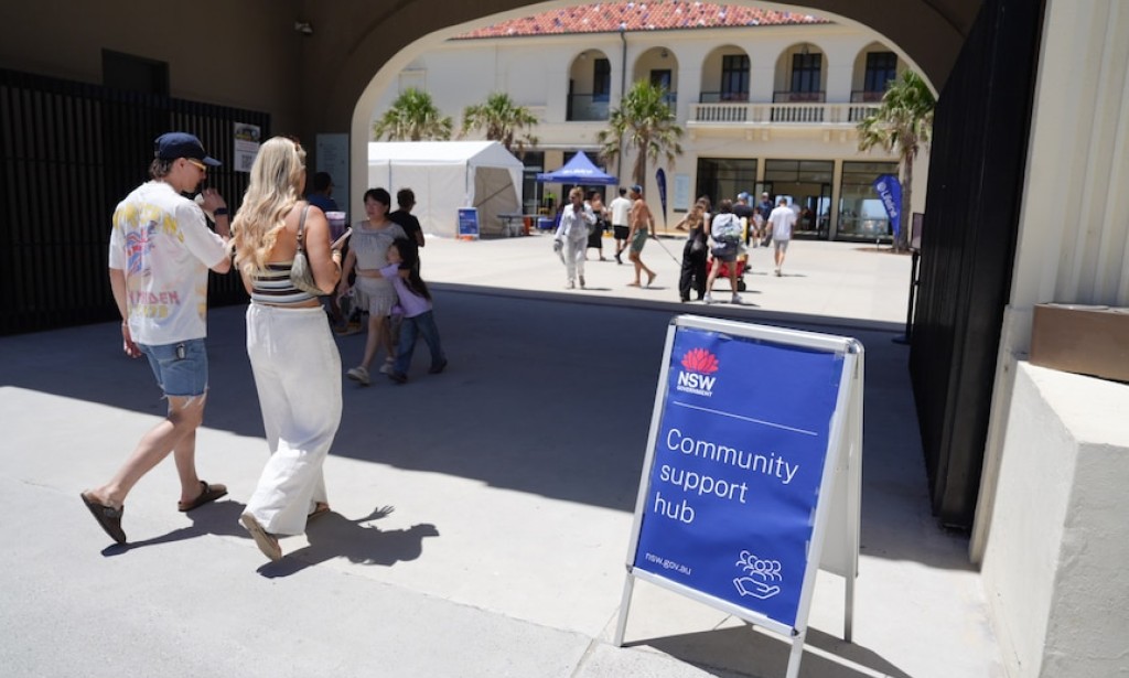 NSW government sets up hub to assist those impacted by Bondi Beach terrorist attack