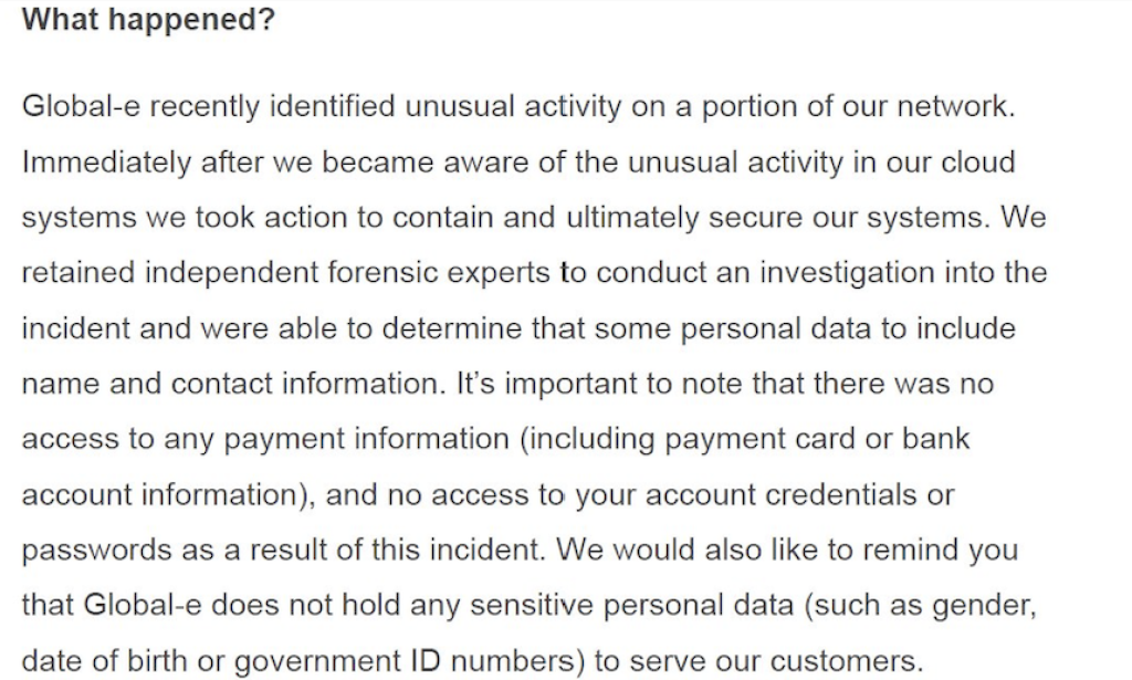 Ledger says Global-e incident did not compromise crypto wallets